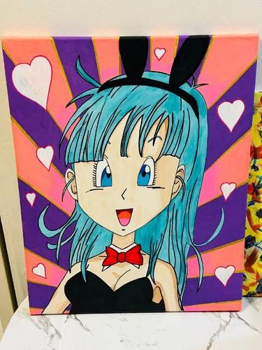 Tableau dragon ball bulma - tableau, z
