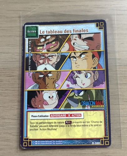 Carte 348 dragon ball - 🇫🇷,
