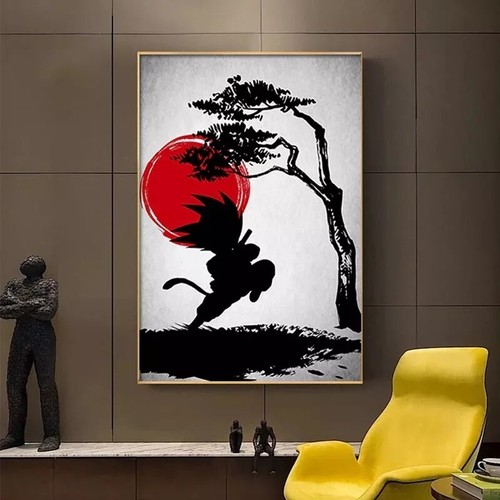 Tableau dragon ball toile - tableau,