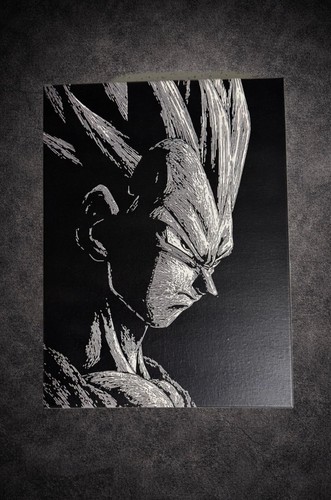 Tableau vegeta dragon ball - tableau,