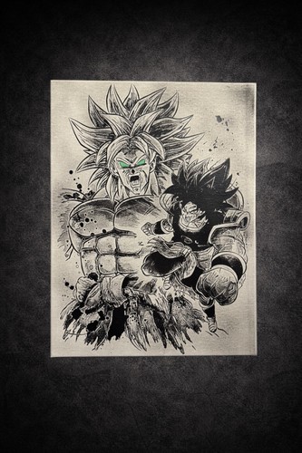 Tableau manga broly - manga,