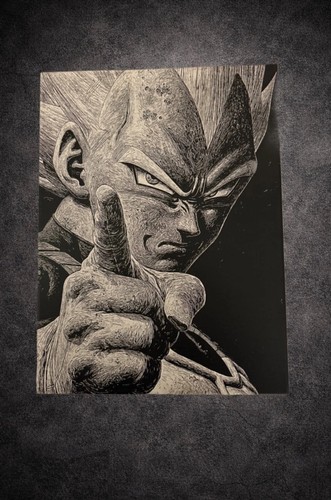 Tableau vegeta dragon ball - tableau,